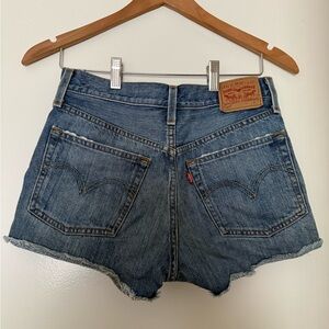 Levi's Classic Blue Jean Shorts